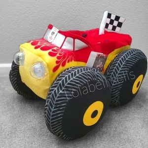Monster Truck Costume! Lights up with Vroom Sounds! Play or Halloween. Ages 3-7.